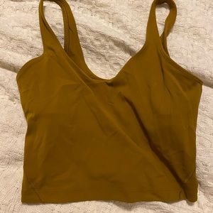 Lululemon align tank top, 4, Gold spice. Rare color